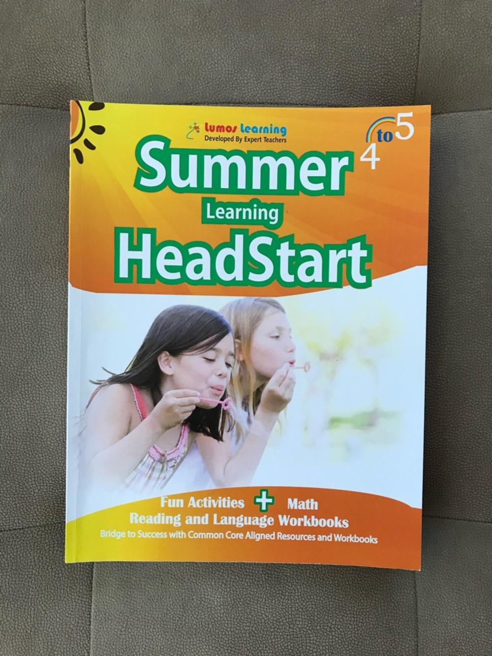 Summer learning jumpstart work book for grades 4 to 5
